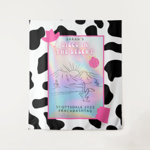 "Disco in the Desert" Bach Party Backdrop Tapestry