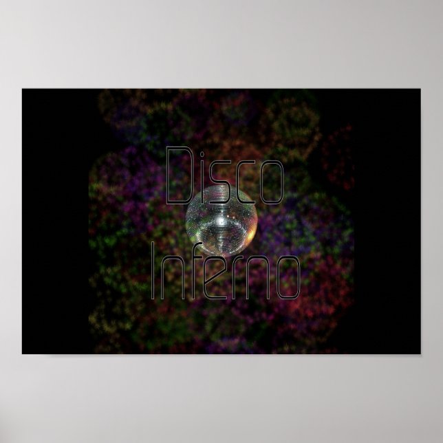 Disco Inferno Poster (Front)