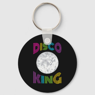 Disco King 70s Seventies Costume Men Boys Key Ring