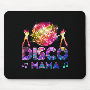 Disco Mama 70's Themed Disco Queen Vintage Seventi Mouse Mat