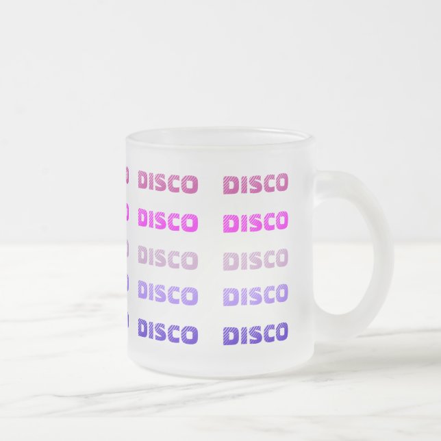 DISCO mug (frosted glass) (Right)