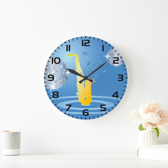 Disco Music  Large Clock (Creator Uploaded)