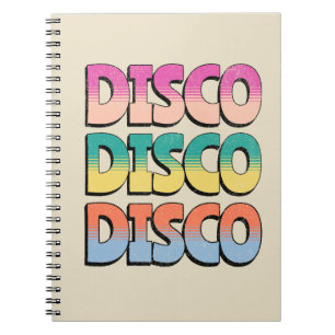 Disco Music Notebook