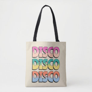 Disco Music Tote Bag
