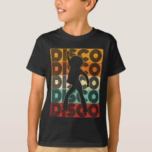 Disco Outfit Women 70s Costume And 80s T-Shirt