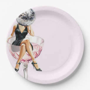 Disco Paper Party Plates