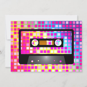 Disco Party Invitation