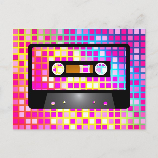 Disco Party Postcard (Front)