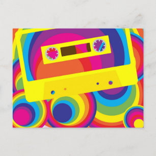 Disco Party Postcard