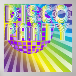 Disco Party Poster