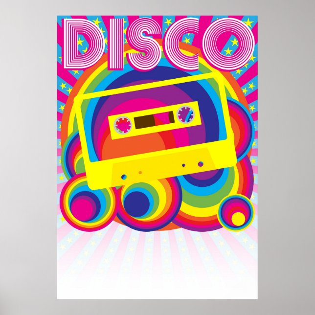 Disco Party Poster (Front)