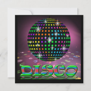 DISCO Party - SRF Invitation