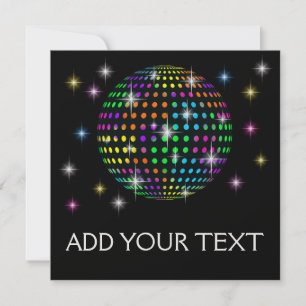 Disco Party - SRF Invitation