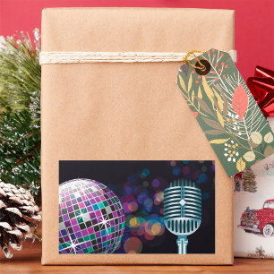 Disco Performance Rectangular Sticker