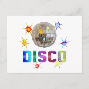 Disco Postcard