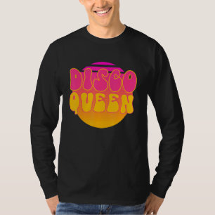 Disco Queen Costume Vintage Retro Seventies 3 T-Shirt