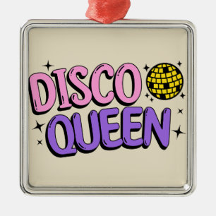 Disco queen metal tree decoration