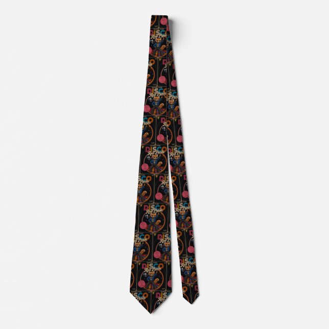 Disco Red Panda Tie (Front)