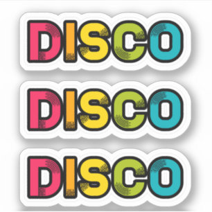 DISCO retro vinyl