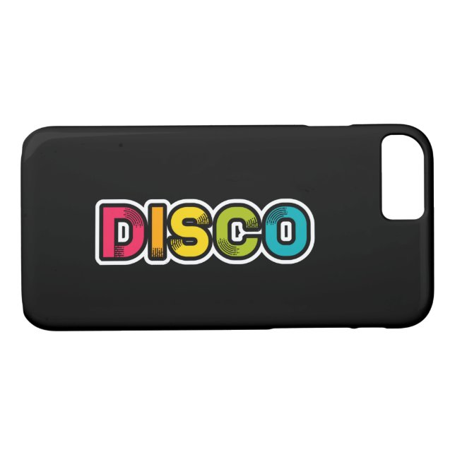 DISCO retro vinyl Case-Mate iPhone Case (Back (Horizontal))