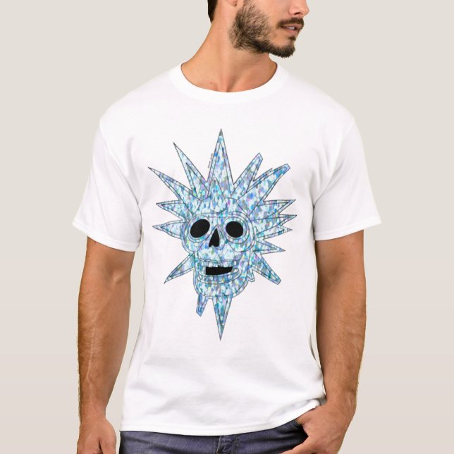 Disco Skull Active T-Shirt (Front)