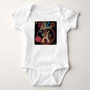 Disco Squirrel Baby Bodysuit