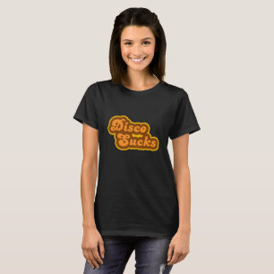 Disco Sucks, Retro 70s  Logo T-Shirt
