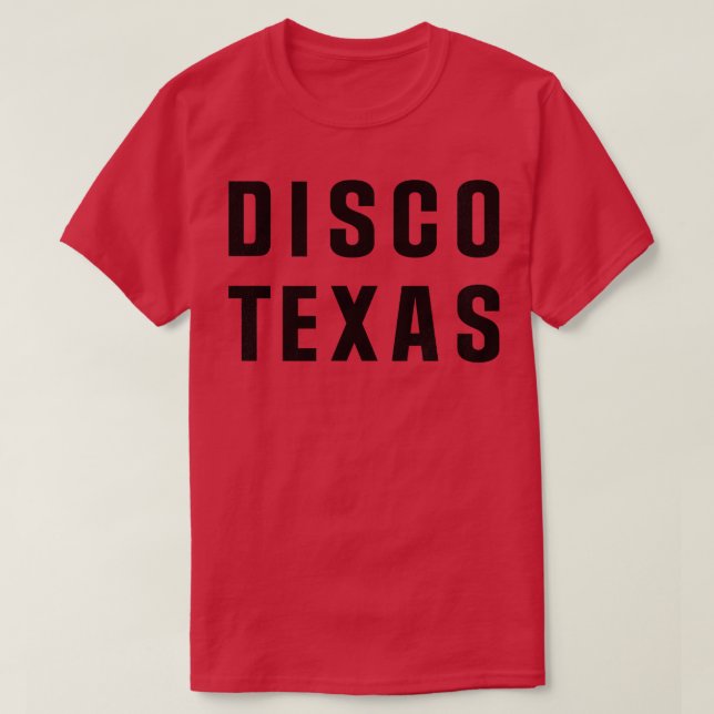 Disco Texas Blondie Tribute Design T-Shirt (Design Front)