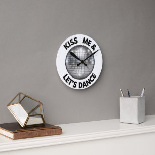 DISCO THEME (Styles-inspired) WALL CLOCK