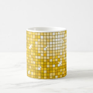 Disco Tiles "Gold" mug