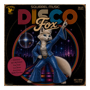 Disco Vixen Poster