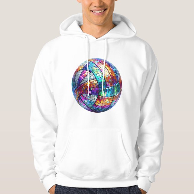 Disco Volleyball Hoodie (Front)
