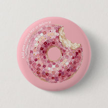 Discoball Pink Sprinkle Doughnut Birthday Party Fa