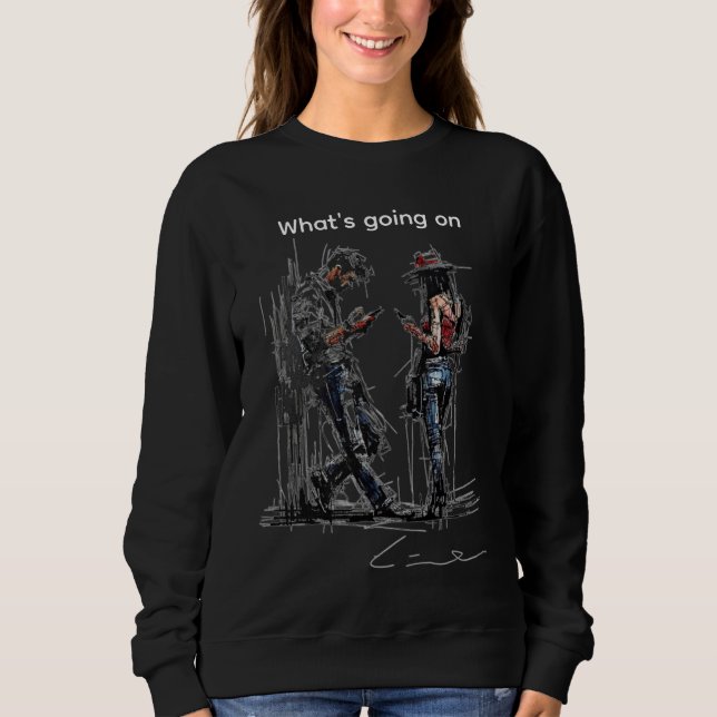 Disconnected Together, Digital addition  Sweatshirt (Front)