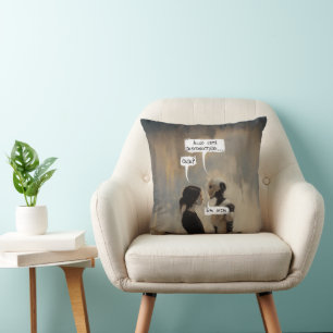 Disconnected (with phrase) cushion
