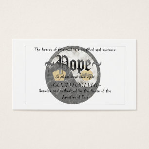Discordian Pope Cards