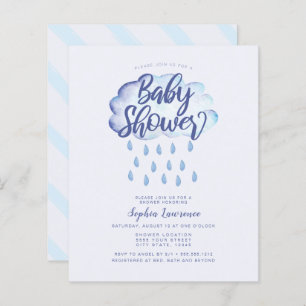 Discount Cloud and Raindrops Baby Shower
