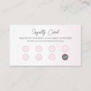 Discount Loyalty Card