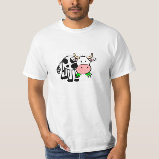 Discount T-shirt white "funny cow"
