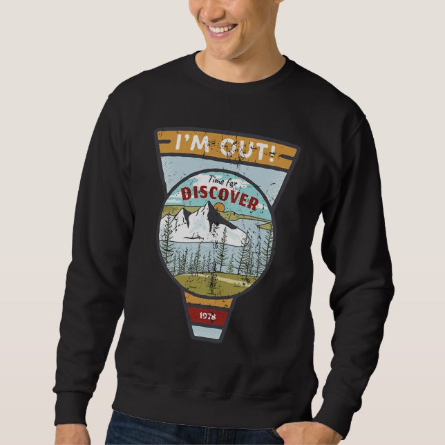 Discover Alaska Sweatshirt (Front)