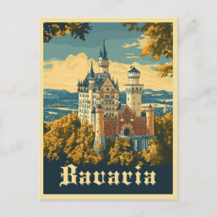 Discover Bavaria: Neuschwanstein Castle Postcard