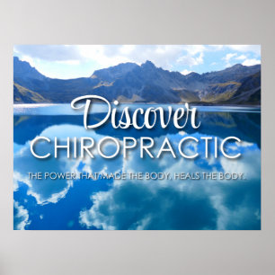Discover Chiropractic (Power) Photography Poster