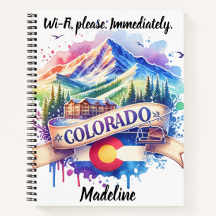 Discover Colorado's stunning mountains Notebook