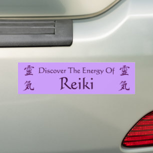 Discover Energy Of Reiki Symbol Bumper Sticker