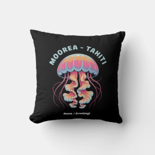 Discover French Polynesia Moorea Tahiti Cushion