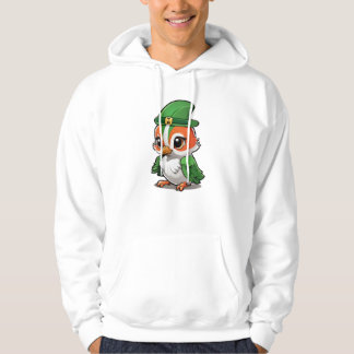 Discover 'LuckyFeather' - Adorable St. Patrick's W Hoodie