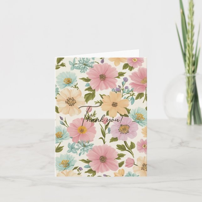 Discover my stunning collection of Thank You cards (Front)