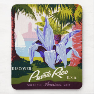 Discover Puerto Rico Mouse Mat
