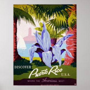 Discover Puerto Rico Poster