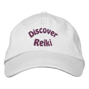 Discover Reiki Embroidered Hat